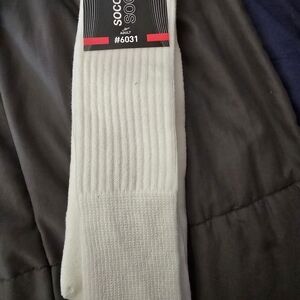 White Soccer Socks